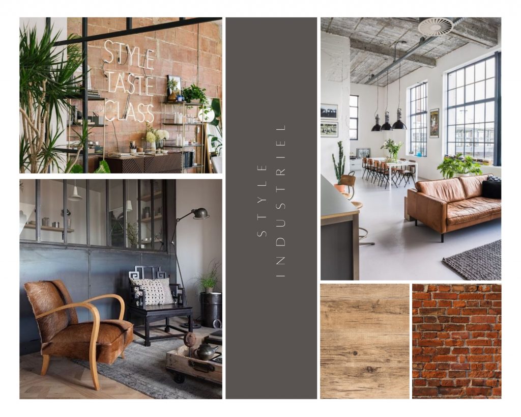 Moodboard style Industriel . Des idées déco à portée de main. Explorez nos moodboards déco pour créer un intérieur qui vous ressemble. Fanny Guegan Décoratrice au Val d'Europe en Seine-et-Marne.