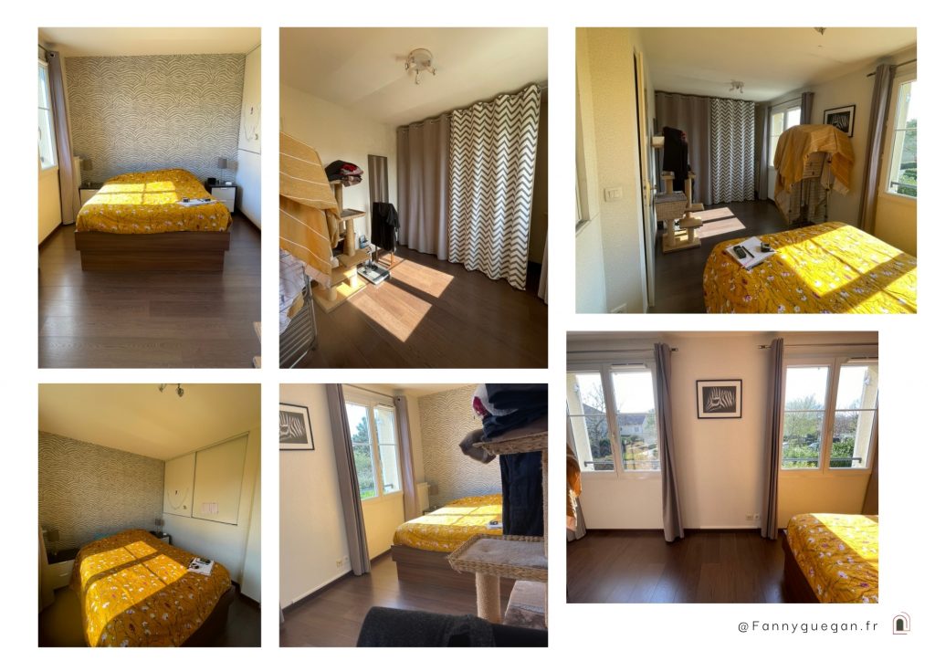 amenagement-renovation-salon-banquette-coinbanquette - Paris - Val d'Europe - Chessy - Serris - lagnysurmarne - chantier-travaux-projet-decoration-agencement-architecture-interieure-agence-beige-rose-déco-chaleureux-claustras - Fanny-Guegan-architecte-intérieur-décoratrice-avant-après