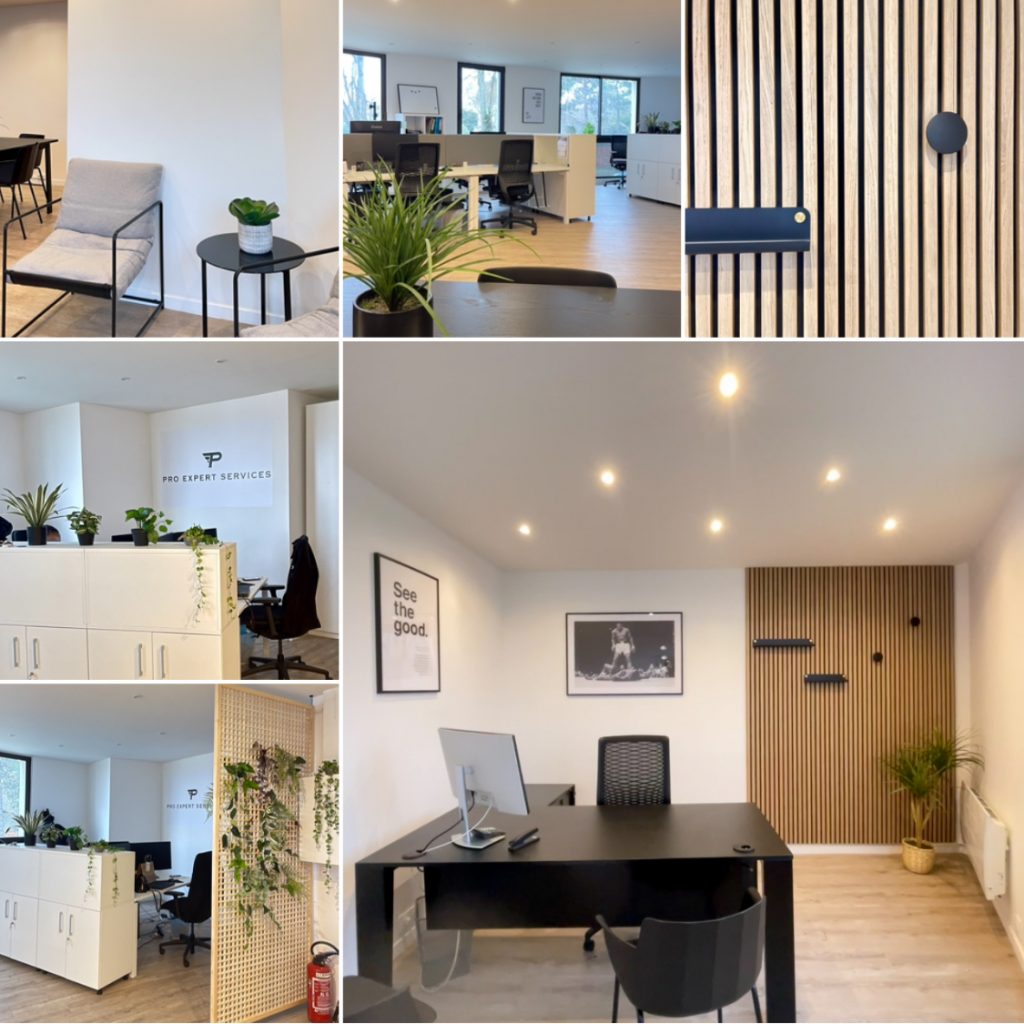 Projet d’aménagement et de décoration de bureaux à Lognes

Une identité forte, des espaces fonctionnels et une ambiance cohérente décoration - noir - blanc - bureaux - commerces 