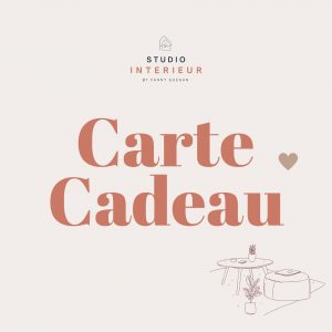 Carte cadeau fanny guegan studiointerieur - architecture et décoration montévrain - val d'europe